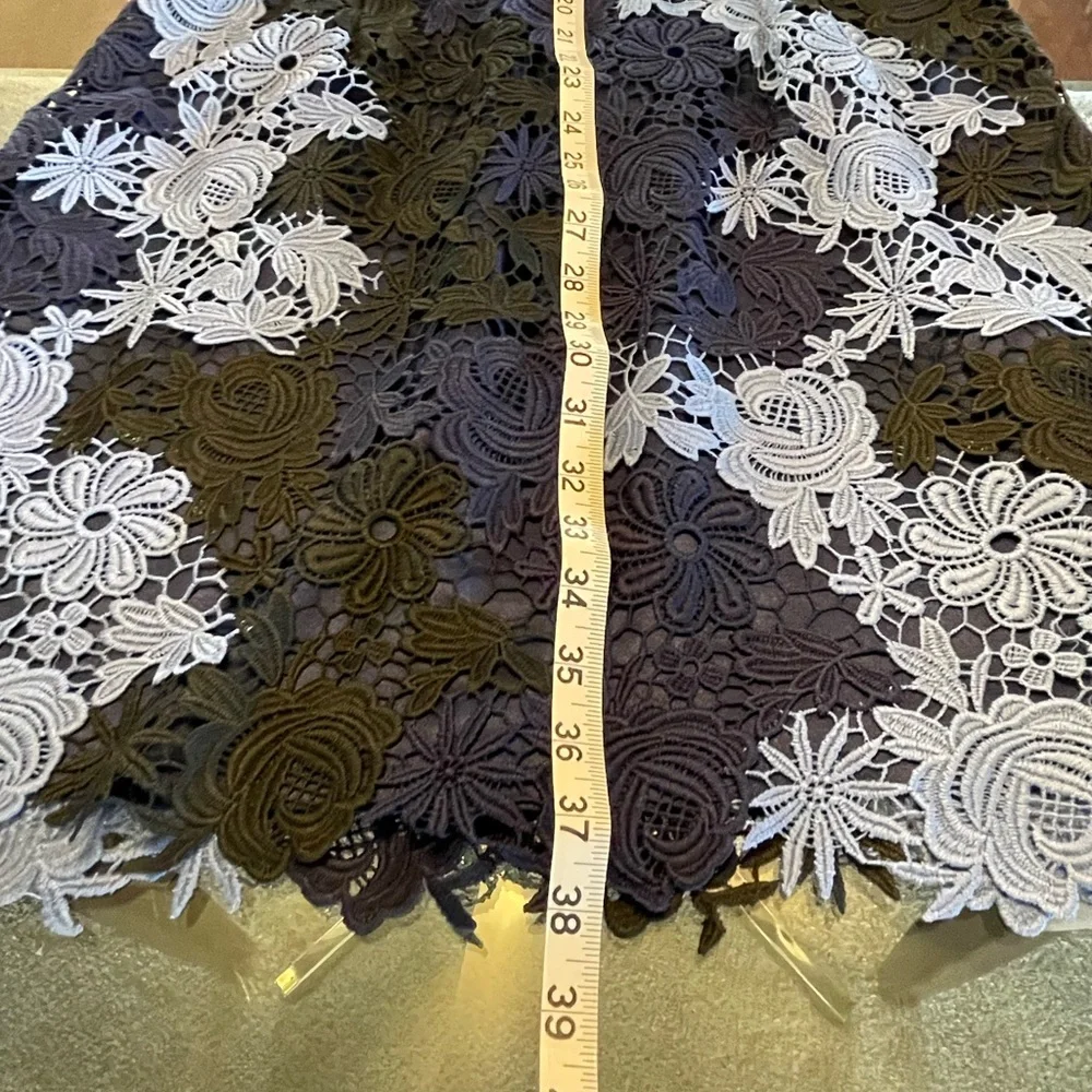 Tahari beautiful blue lace dress - Picture 8 of 11